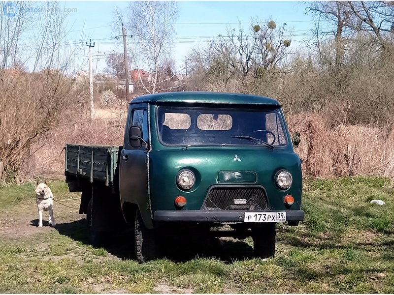 УАЗ 452д с прицепом