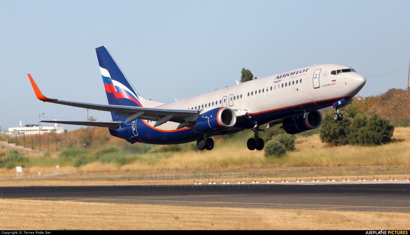 Boeing 737-800 обои Аэрофлот