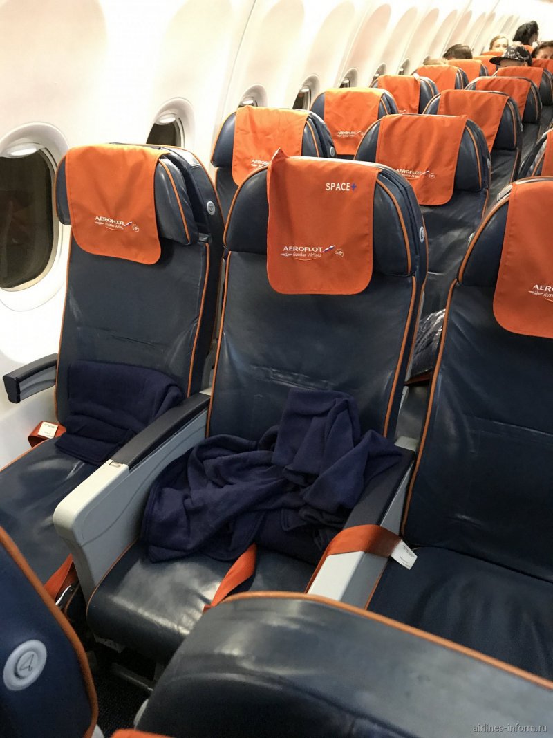 Боинг 737 Аэрофлот салон