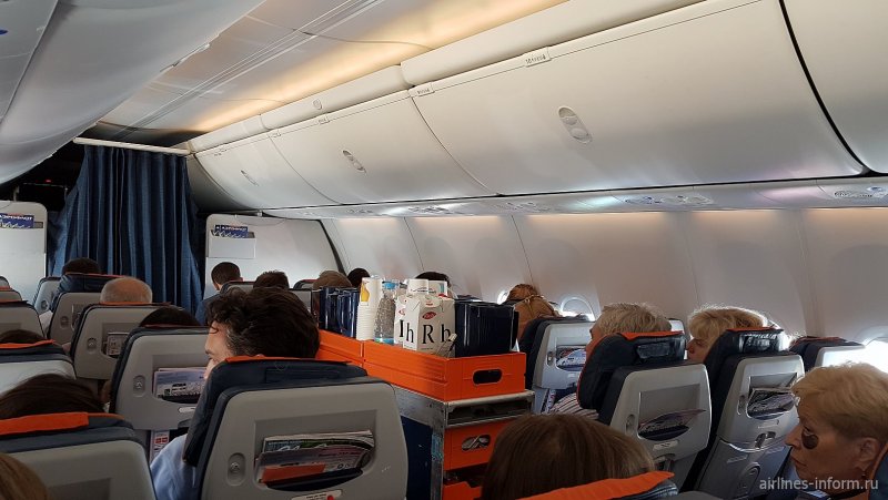 Боинг 737-800 Аэрофлот салон