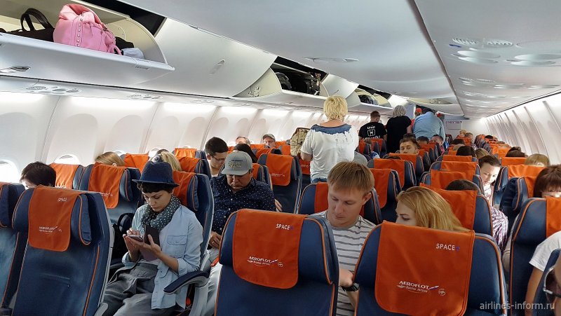 737-800 Аэрофлот салон