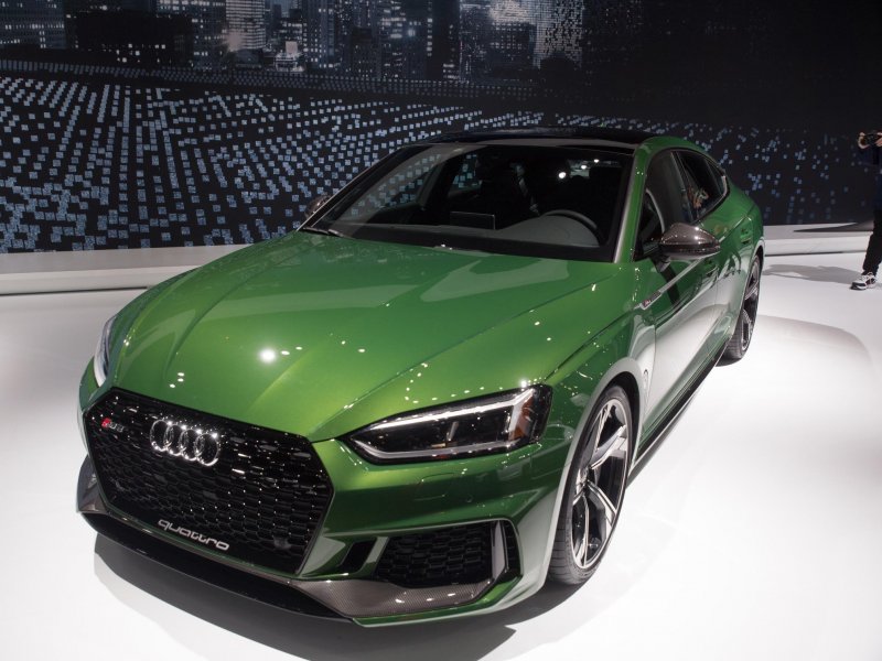 Audi rs5 Sportback Green