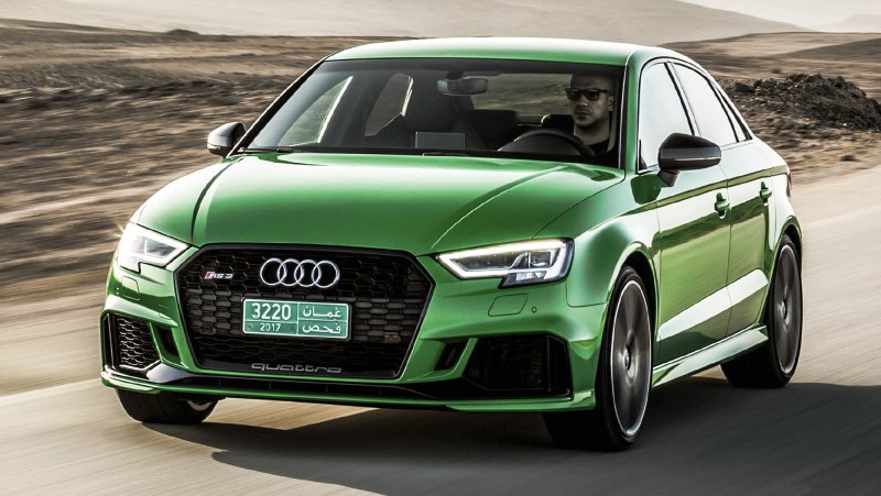 Audi rs3 зеленая салатовая