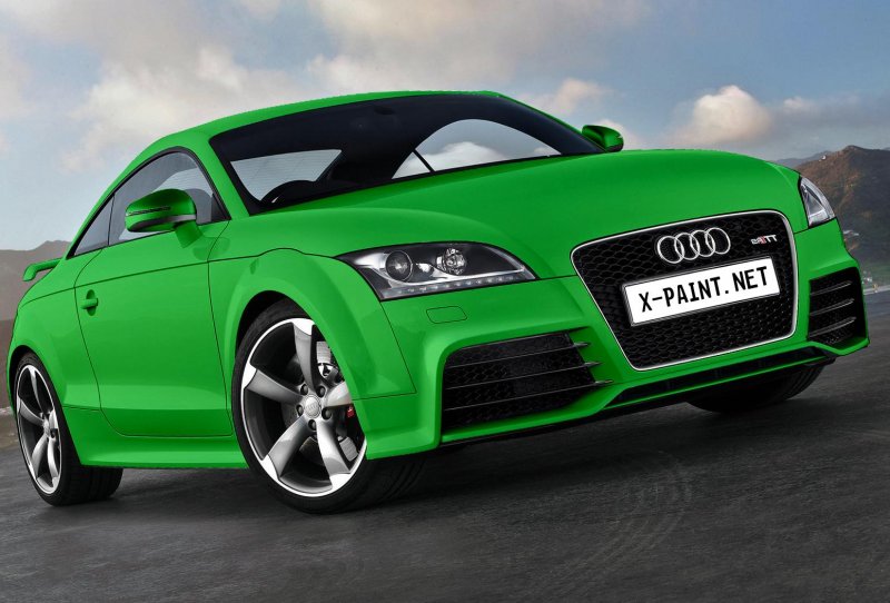 Audi TT RS Green