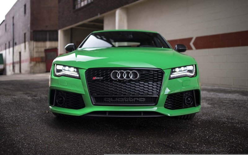 Audi TT RS Green 2020