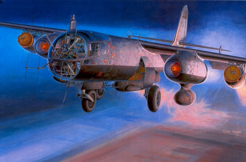 Arado "ar-234 Blitz", бомбардировщик