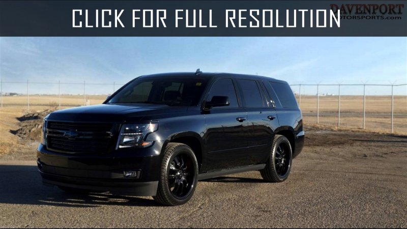Chevrolet Tahoe 2020 Black Tuning