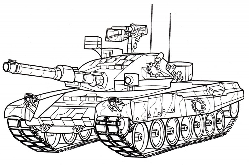 Раскраски танков т90