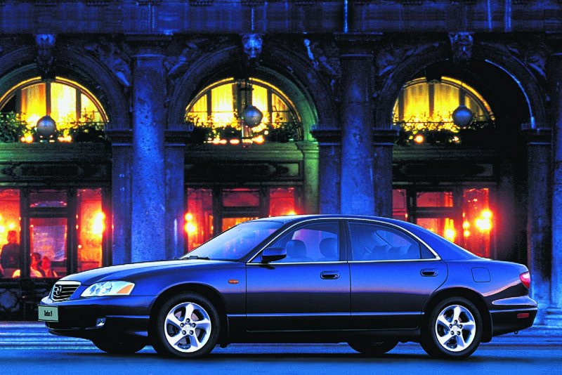 Mazda xedos 9 зима