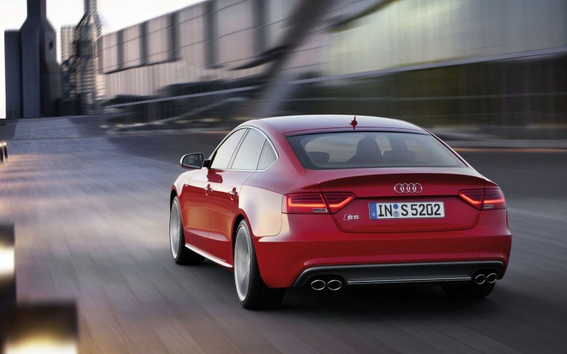 Audi s5 Рестайлинг зад