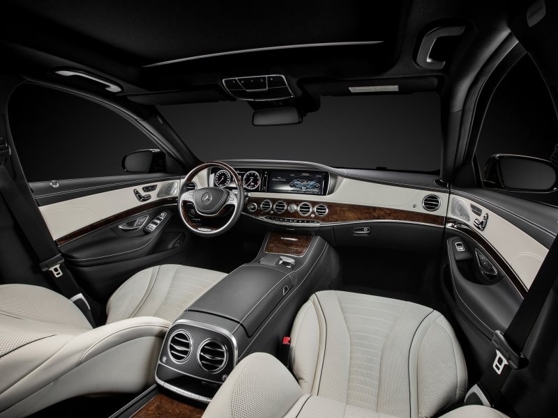 Mercedes Benz s class 2014 салон