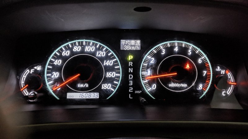 Toyota Corolla 2008 приборная панель
