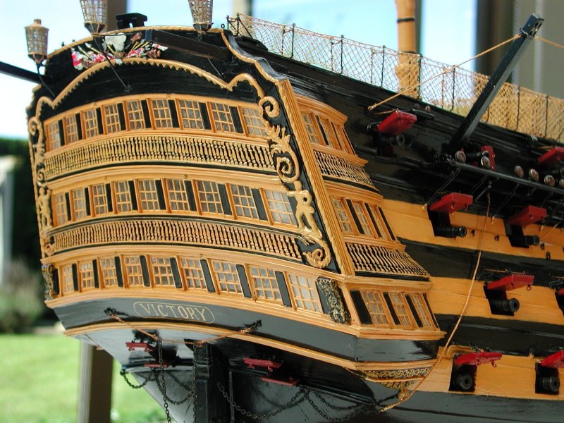 HMS Victory 1765 модель