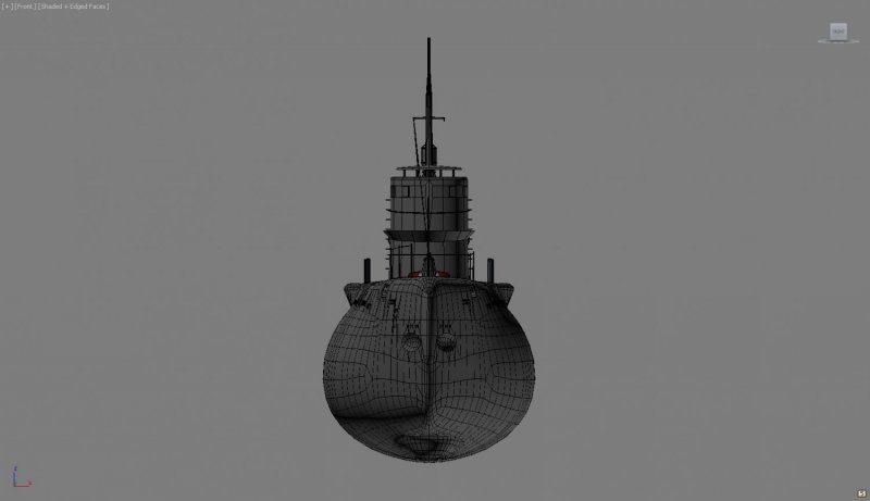 Подводная лодка 3д