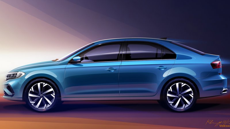Новый VW Polo sedan 2020