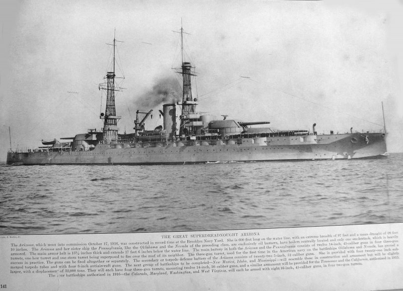 Линкор USS Oklahoma (BB-37)