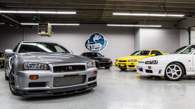Nissan Skyline bnr34 gt-r HD