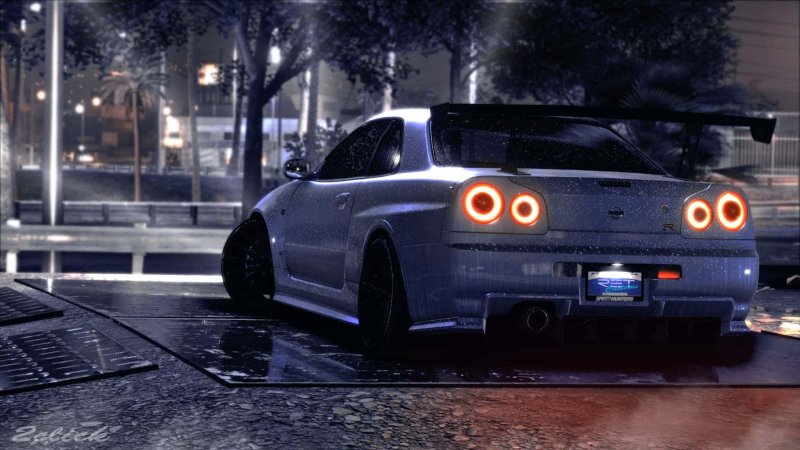 Nissan Skyline GTR r34 4k