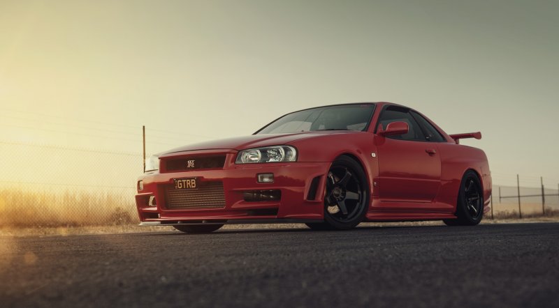 Nissan Skyline gt-r Vspec r 34