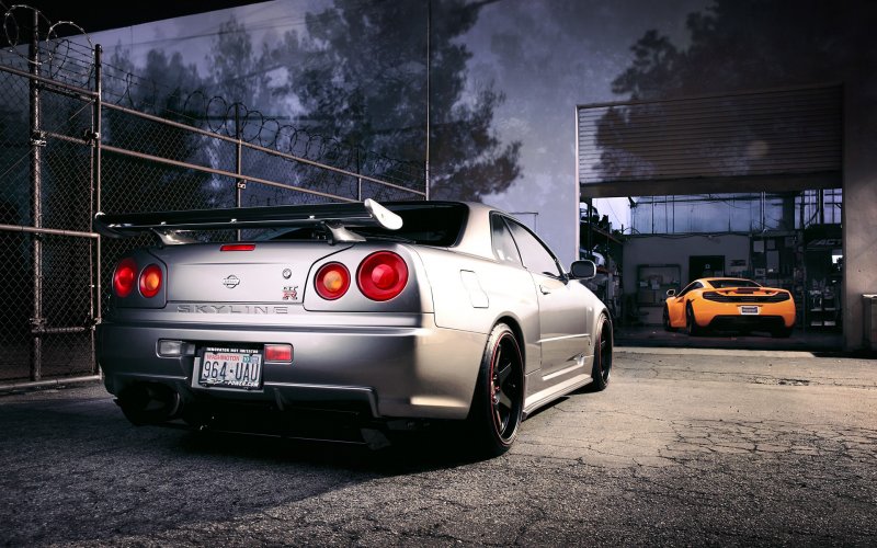 Nissan Skyline r34 gt-r