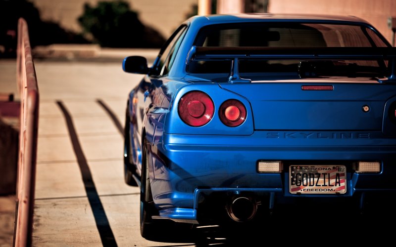 Nissan Skyline GTR r34 4k