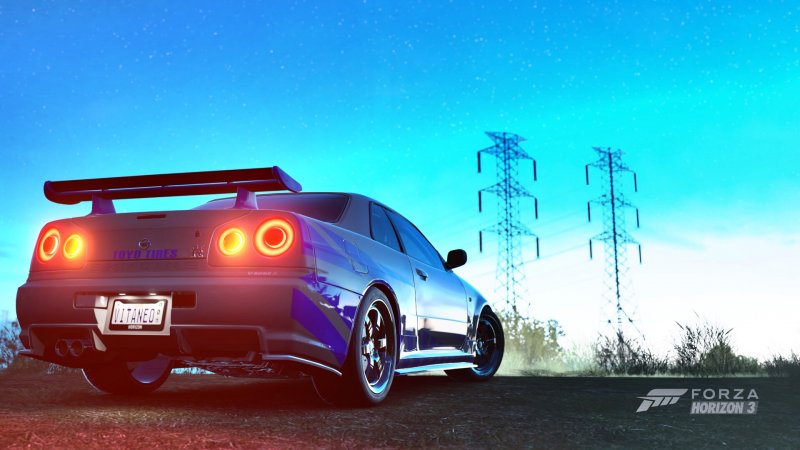 Nissan Skyline r34 Neon