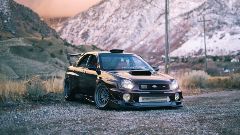 Субару Импреза WRX STI 4к