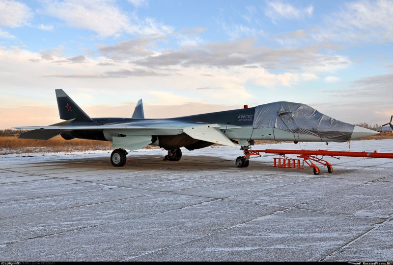 Су-57 взлет