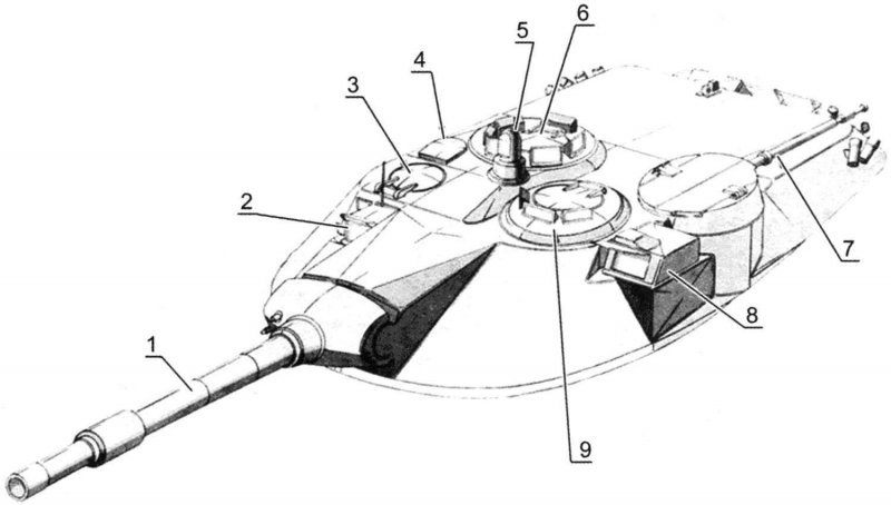Башня MBT 70