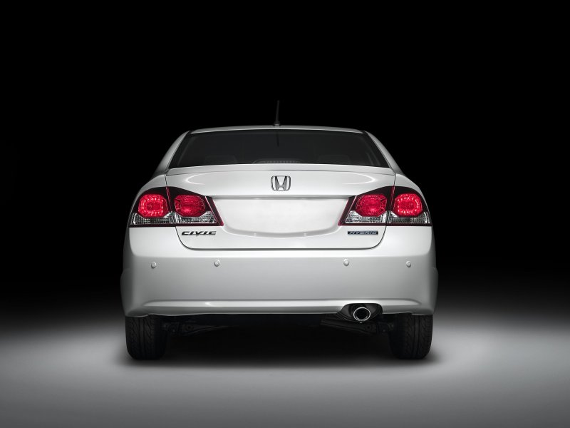Honda Civic 2008 седан вид сзади