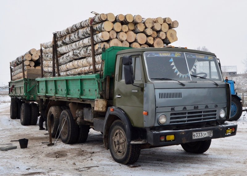 Грузовой самосвал КАМАЗ 55111