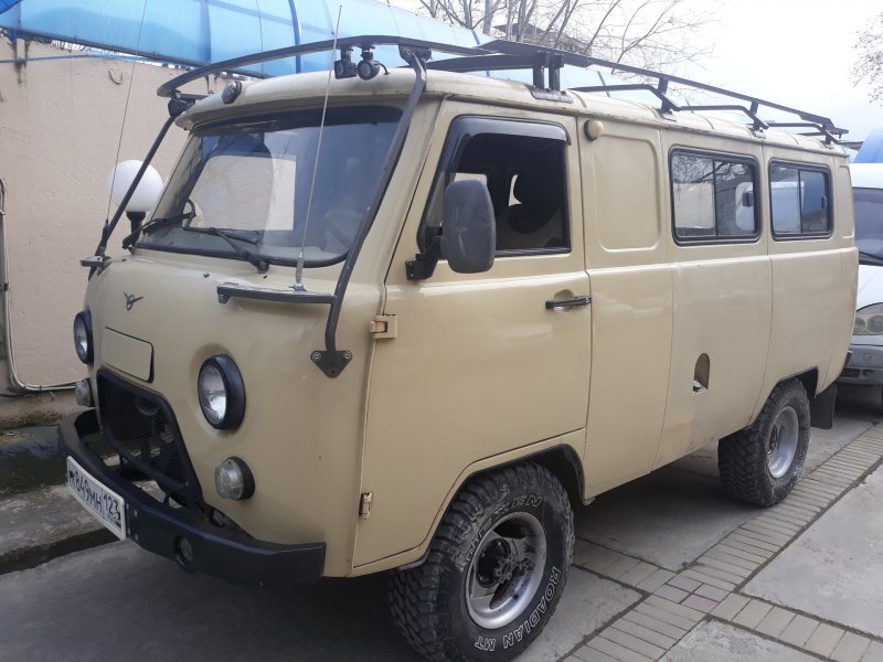 Аварийно спасательный автомобиль УАЗ 390995