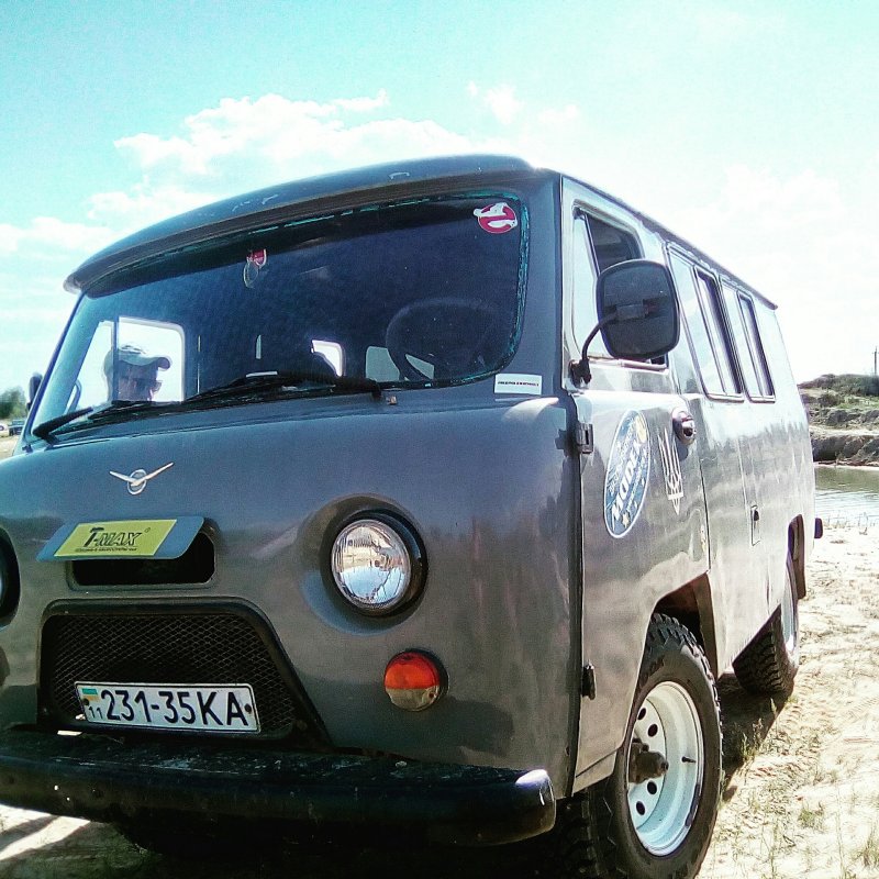 УАЗ санитарка на литье