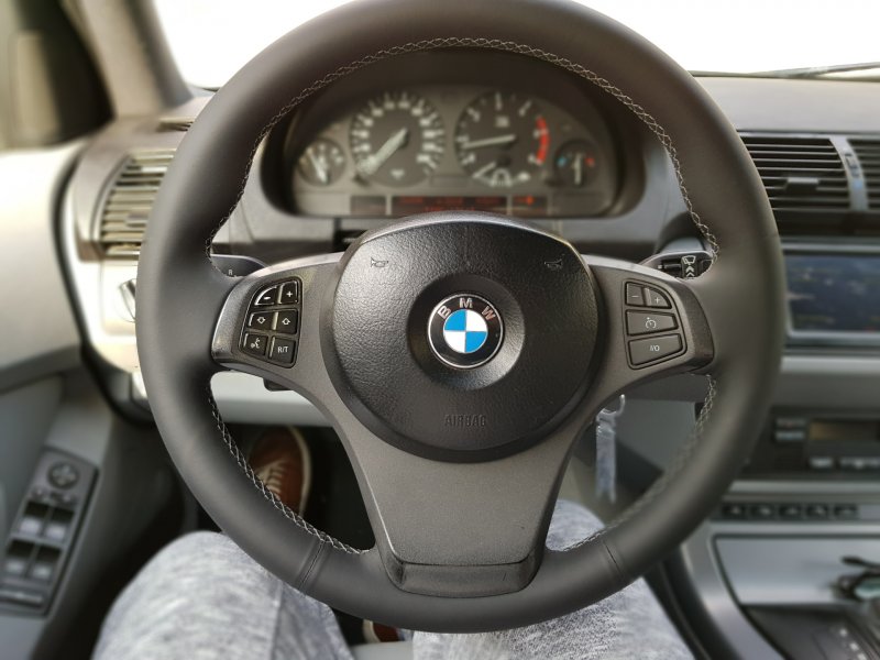 БМВ x5 e53 руль