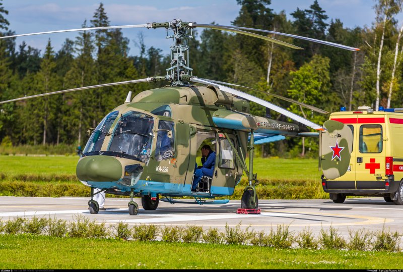 Вертолет ми-8амтш Терминатор