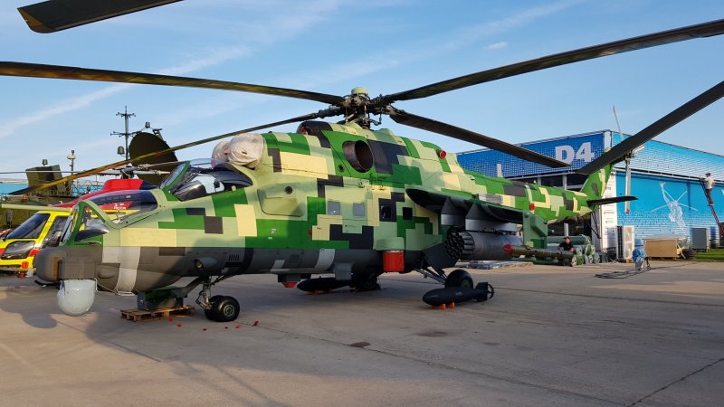 Вертолет ми-17в-700