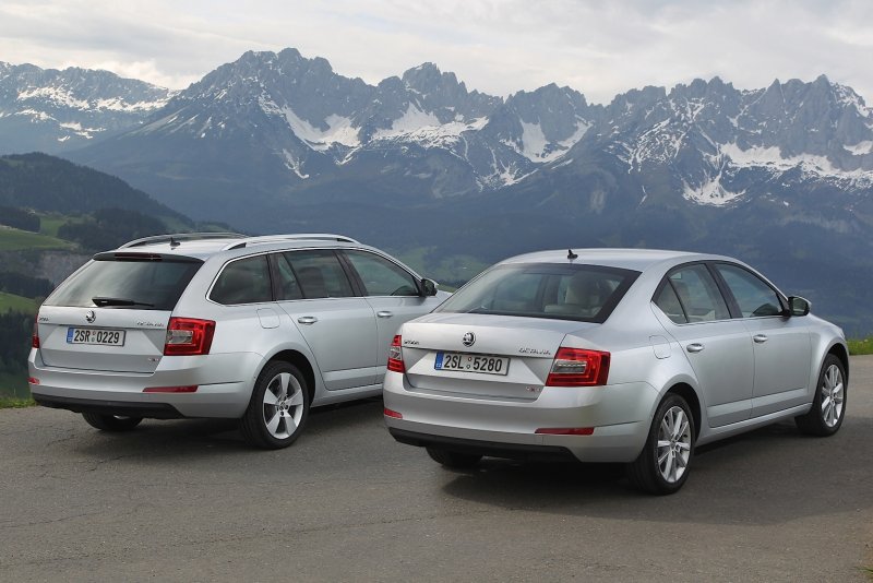 Škoda Octavia 2019 багажник