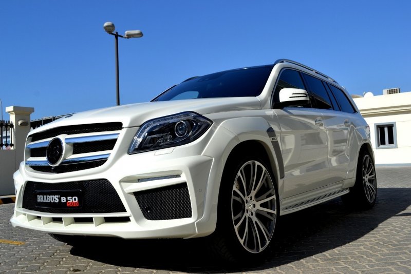 Mercedes Benz gl 500 обвес
