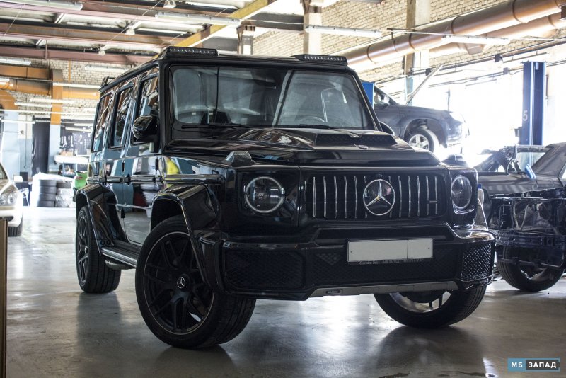 Brabus g class капот