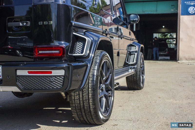 New g63 Rear Side