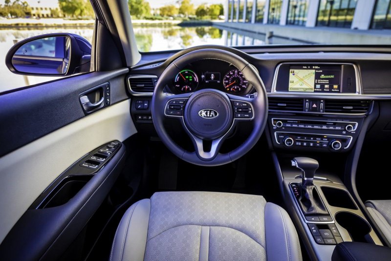 Kia Optima 2017 салон