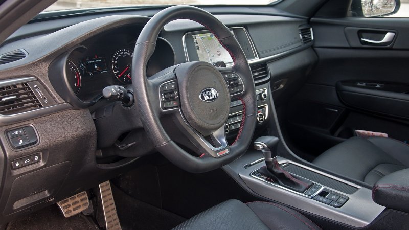 Kia Optima Prestige 2019 интерьер
