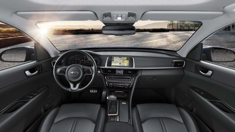 Kia Optima 2017 салон