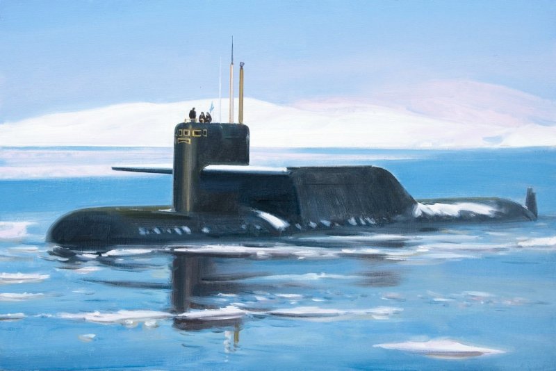 Подводная лодка 667бдрм "Дельфин"