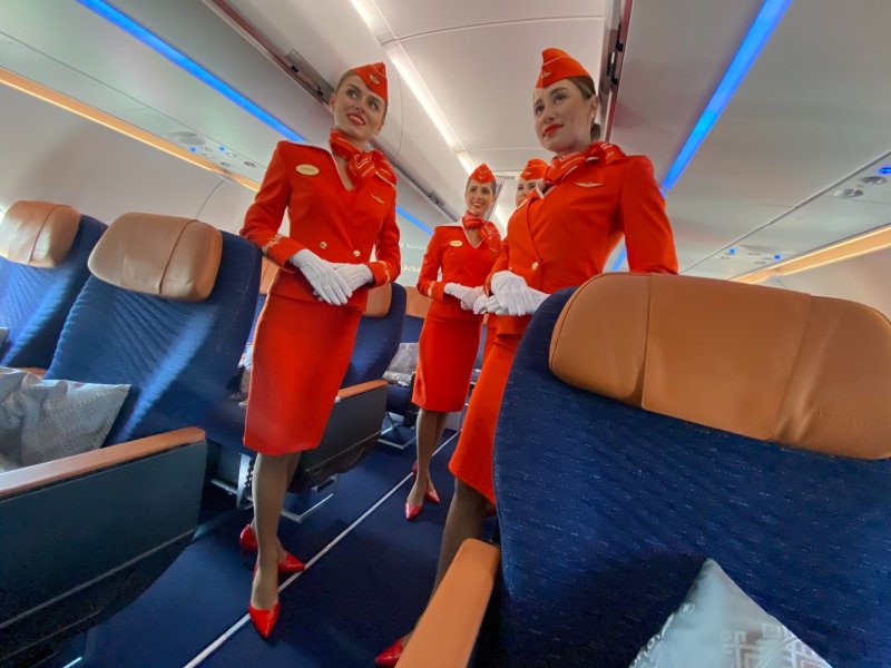 Boeing 777-300er комфорт класс Аэрофлот