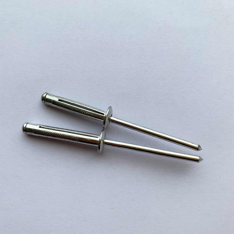 Rebite rka FF tu 8x20 ar zc01 064 заклепки металлические грузовые пустотелые