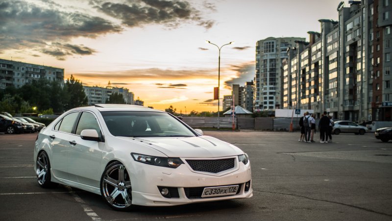 Honda Accord 8 белый