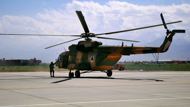 Ми-17в-5 ВВС Афганистана