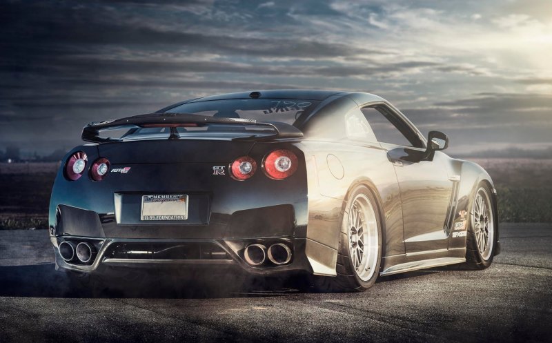 Nissan GTR r35 4к