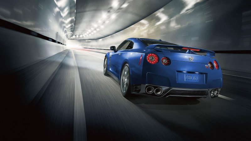 Фон Nissan Skyline r35
